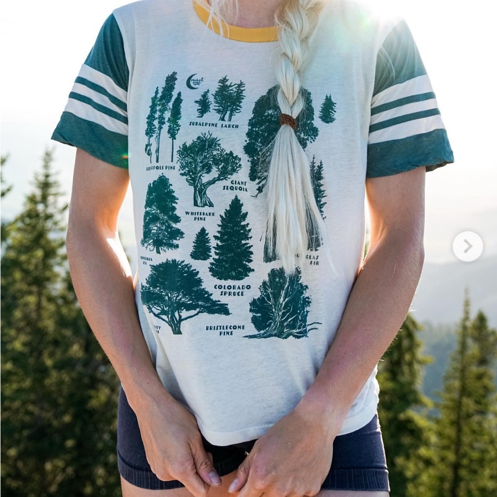 Rachel Pohl Camp Nature-Inspired Graphic Tee